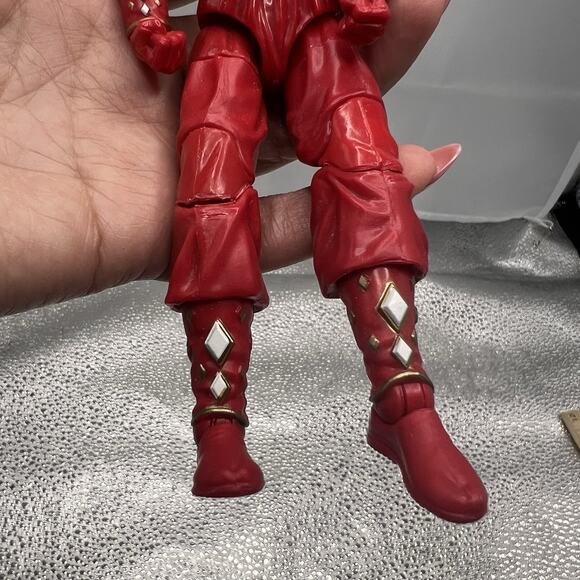 Power Rangers Lightning Collection Mighty Morphin Ninja Red Ranger Figurine - Picture 3 of 6